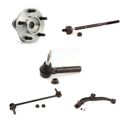 Bearing Lower Arm Tie Rod Link Front Left Kit (5Pc) For Dodge Caravan Grand Town