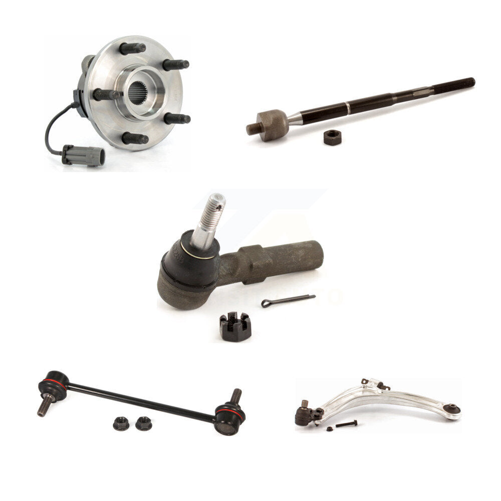 Bearing Lower Control Arm Tie Rod & Link Front Left Kit (5Pc) For Chevrolet HHR