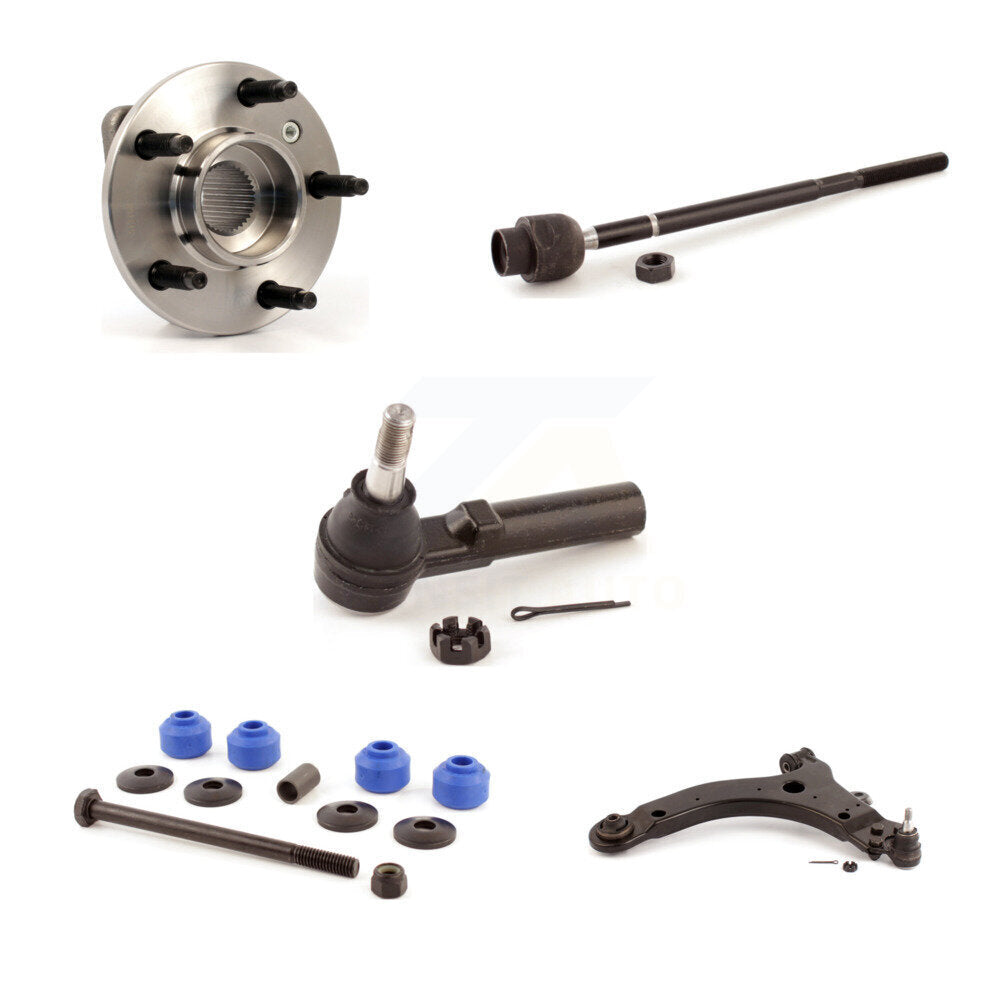 Bearing Lower Control Arm Tie Rod Link Front Left Kit (5Pc) For Chevrolet Impala