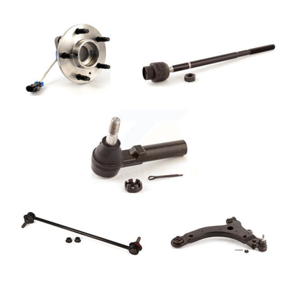 Bearing Lower Control Arm Tie Rod & Link Front Left Kit (5Pc) For Pontiac Grand