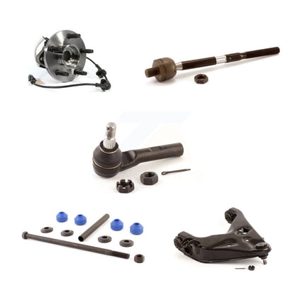Hub Bearing Lower Control Arm Tie Rod Link Front Left Kit (5Pc) For Mazda B4000