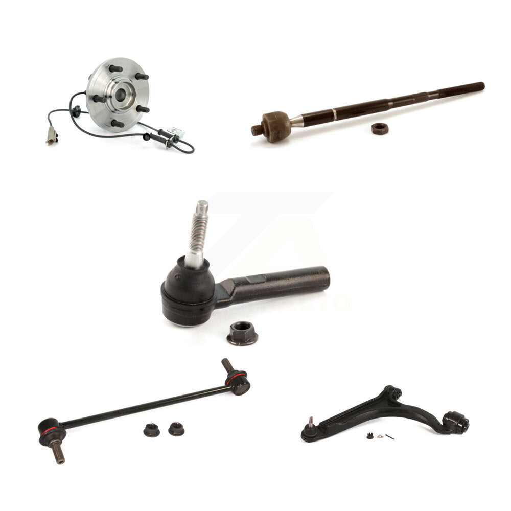 Bearing Lower Arm Tie Rod Link Front Left Kit (5Pc) For 04-06 Chrysler Pacifica