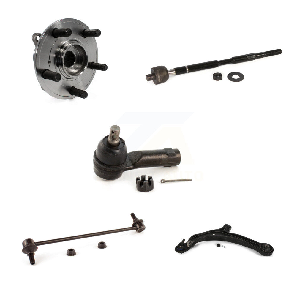 Bearing Lower Arm Tie Rod Link Front Left Kit (5Pc) For 2011-2017 Honda Odyssey