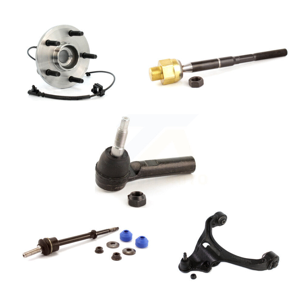 Bearing Lower Control Arm Tie Rod Link Front Left Kit (5Pc) For Dakota Dodge Ram