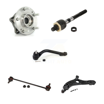 Bearing Lower Control Arm Tie Rod Link Front Left Kit (5Pc) For Hyundai Santa Fe