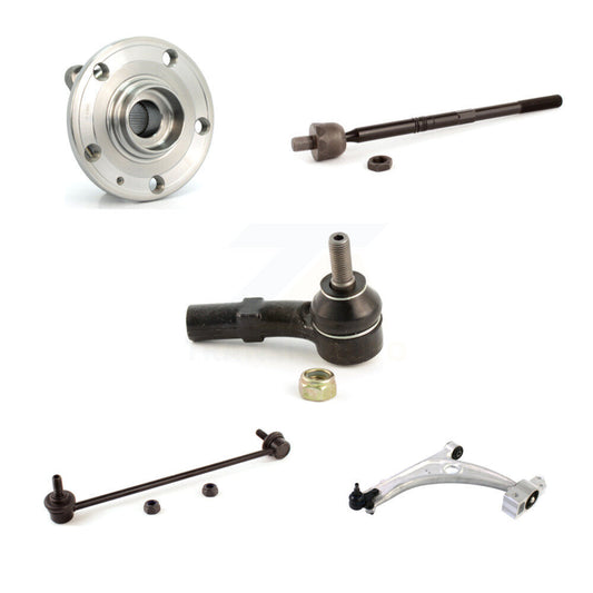 Bearing Lower Arm Tie Rod Link Front Left Kit (5Pc) For 06-10 Volkswagen Passat