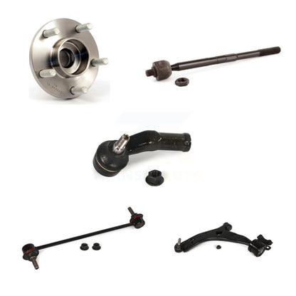 Bearing Lower Control Arm Tie Rod & Link Front Left Kit (5Pc) For Volvo C30 S40