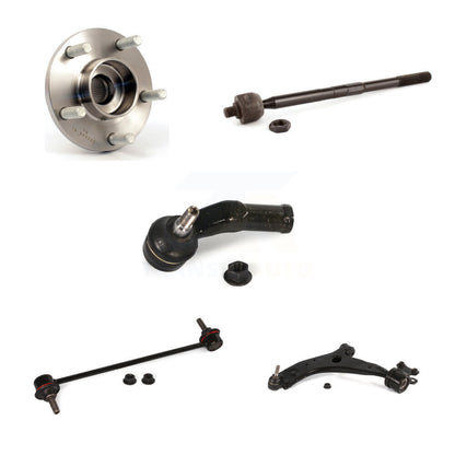 Bearing Lower Control Arm Tie Rod & Link Front Left Kit (5Pc) For Volvo S40 V50