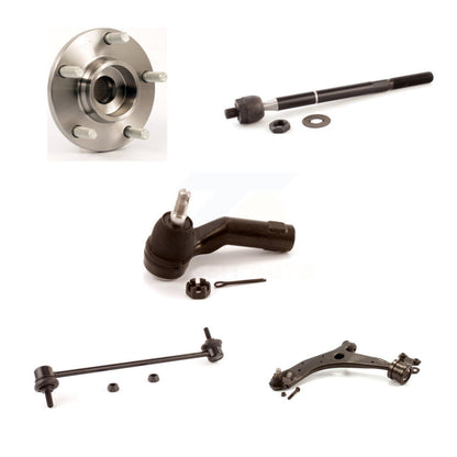 Bearing Lower Control Arm with BJ Tie Rod Link Front Left Kit (5Pc) For Mazda 3