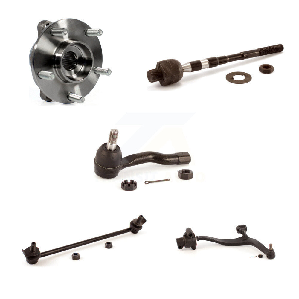 Bearing Lower Control Arm Tie Rod & Link Front Left Kit (5Pc) For INFINITI FX35