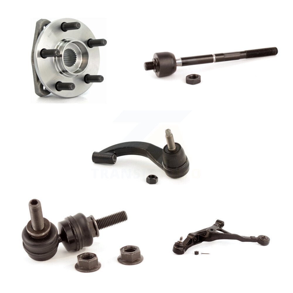 Bearing Lower Control Arm Tie Rod Link Front Left Kit (5Pc) For Chrysler Sebring