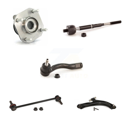Bearing Lower Control Arm Tie Rod & Link Front Left Kit (5Pc) For Nissan Sentra