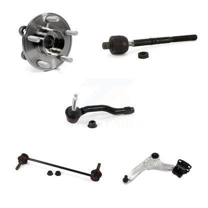 Bearing Lower Control Arm Tie Rod Link Front Left Kit (5Pc) For Ford Fusion MKZ