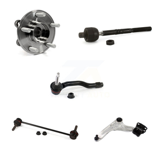 Bearing Lower Control Arm Tie Rod Link Front Left Kit (5Pc) For Ford Fusion MKZ