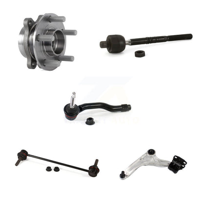 Bearing Lower Control Arm Tie Rod Link Front Left Kit (5Pc) For Ford Fusion MKZ