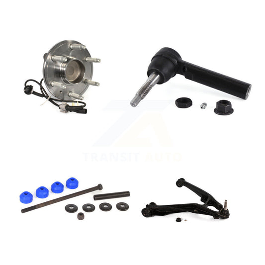 Bearing Lower Control Arm Outer Tie Rod Link Front Left Kit For GMC Sierra 1500