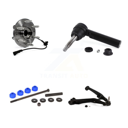 Bearing Lower Control Arm Outer Tie Rod Link Front Left Kit For GMC Sierra 1500