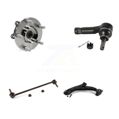 Hub Bearing Lower Arm Outer Tie Rod Link Front Left Kit For 2013-2016 Mazda CX-5
