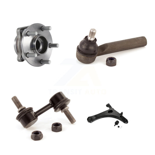 Bearing Lower Control Arm Outer Tie Rod & Link Front Left Kit For Subaru Impreza