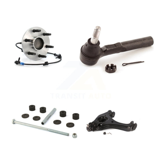Bearing Lower Control Arm Outer Tie Rod & Link Front Left Kit For Chevrolet 1500
