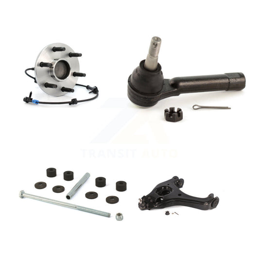 Bearing Lower Arm Outer Tie Rod Link Front Left Kit For Chevrolet GMC Silverado
