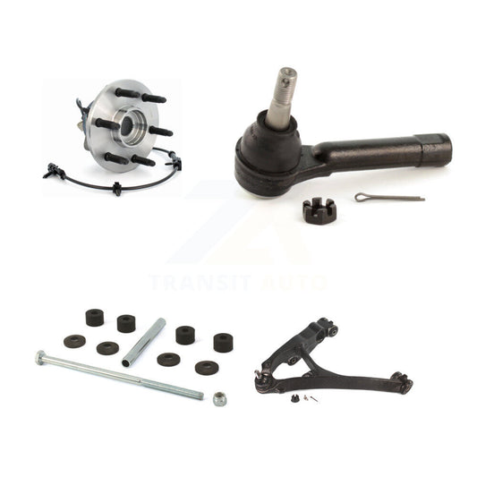 Bearing Lower Control Arm Outer Tie Rod Link Front Left Kit For Chevrolet GMC XL