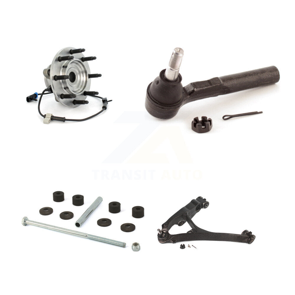 Bearing Lower Control Arm Outer Tie Rod & Link Front Left Kit For Chevrolet 1500