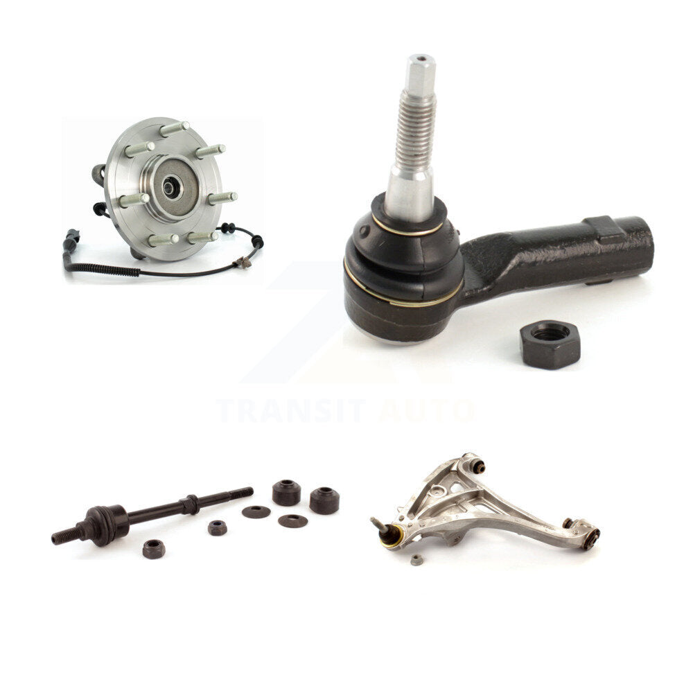 Bearing Lower Control Arm Outer Tie Rod Link Front Left Kit For Ford F-150 Mark
