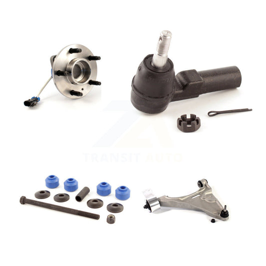 Bearing Lower Arm Outer Tie Rod & Link Front Left Kit For Buick Lucerne Cadillac