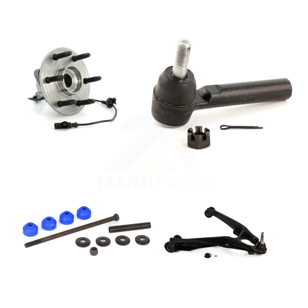 Bearing Lower Control Arm Outer Tie Rod Link Front Left Kit For Chevrolet GMC XL