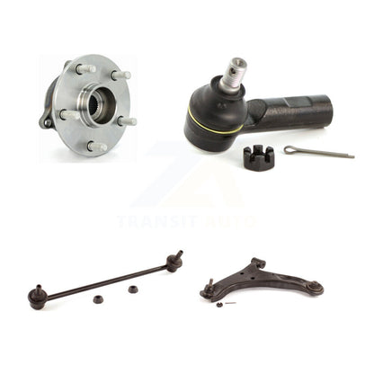Hub Bearing Lower Arm Outer Tie Rod Link Front Left Kit For Suzuki Grand Vitara