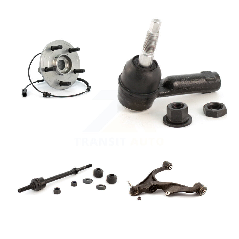 Bearing Lower Control Arm Outer Tie Rod & Link Front Left Kit For Ram 1500 Dodge