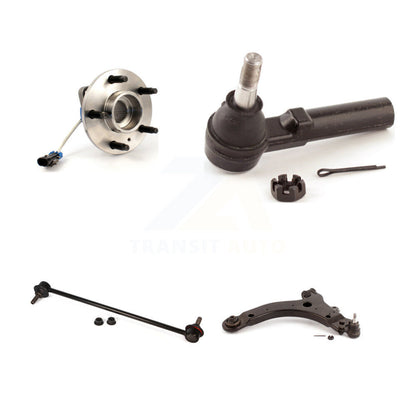 Bearing Lower Control Arm Outer Tie Rod & Link Front Left Kit For Pontiac Grand