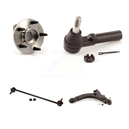 Bearing Lower Control Arm with Ball Joint Outer Tie Rod Link Front Left Kit For