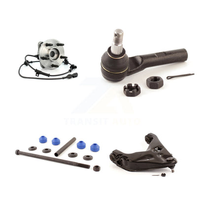 Hub Bearing Lower Control Arm Outer Tie Rod Link Front Left Kit For Ford Ranger