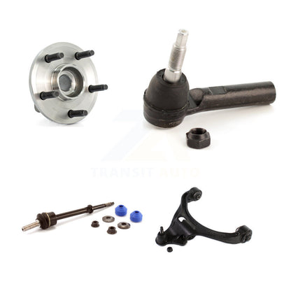 Hub Bearing Lower Control Arm Outer Tie Rod Link Front Left Kit For Dodge Dakota