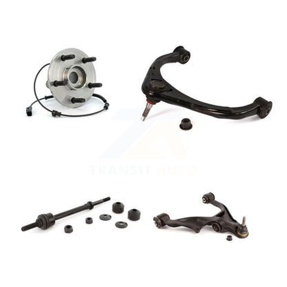 Hub Bearing Lower Upper Control Arm Link Front Right Kit For Ram 1500 Dodge 4WD