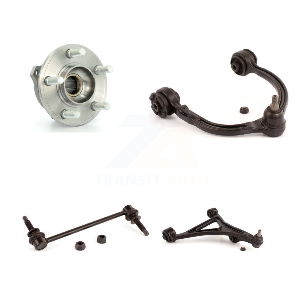 Hub Bearing Lower Upper Control Arm Link Front Right Kit For Chrysler 300 Dodge