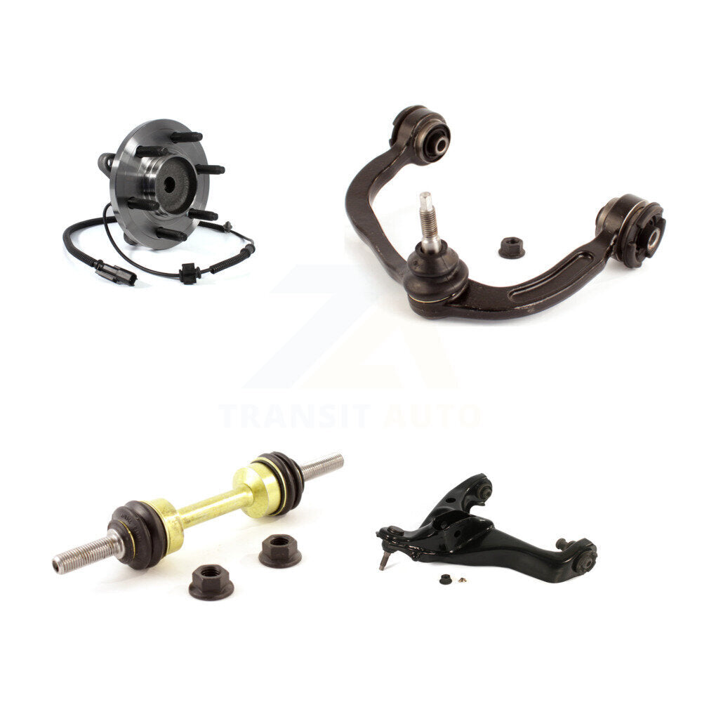 Bearing Lower Upper Control Arm & Link Front Right Kit For Ford F-150 Expedition
