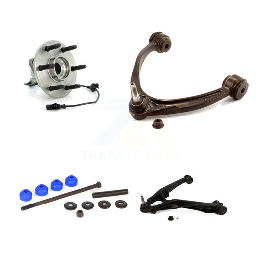 Bearing Lower Upper Control Arm Link Front Right Kit For Chevrolet GMC Sierra XL