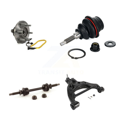Bearing Lower Control Arm Upper Ball Joint & Link Front Right Kit For Ford F-150