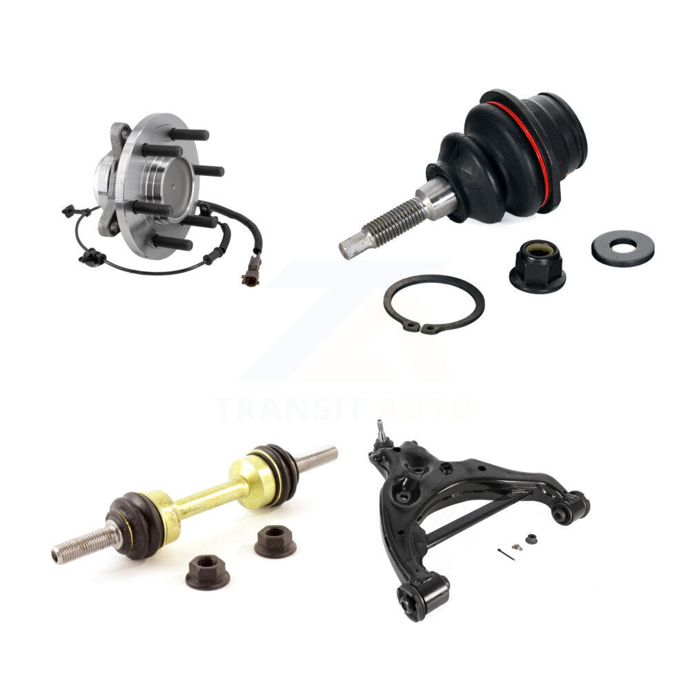 Bearing Lower Control Arm Upper Ball Joint & Link Front Right Kit For Ford F-150