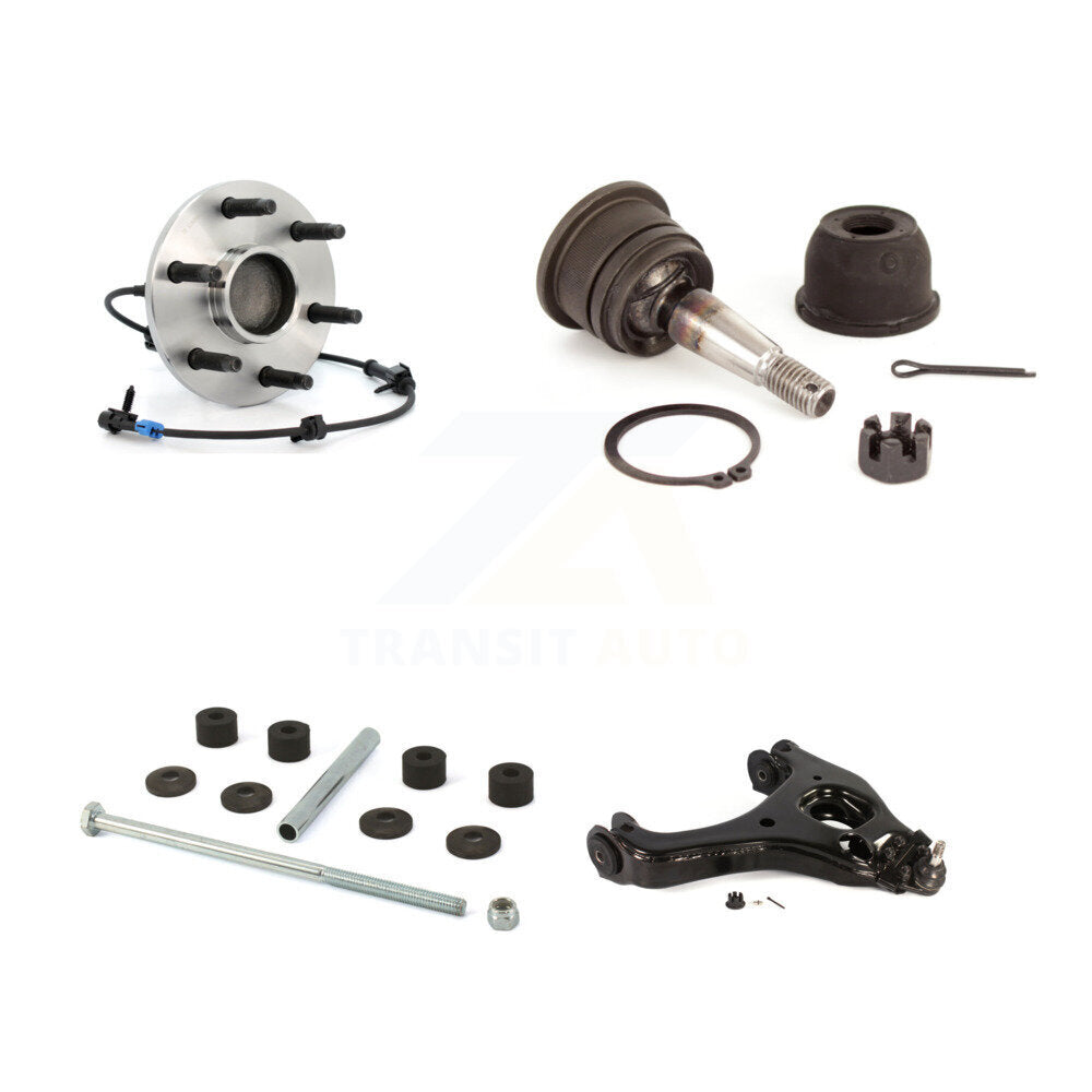 Bearing Lower Control Arm Upper Ball Joint & Link Front Right Kit For Chevrolet