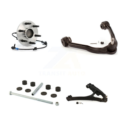 Bearing Lower Upper Control Arm Link Front Right Kit For Chevrolet GMC Sierra XL