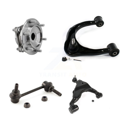 Bearing Lower Upper Control Arm with BJ & Link Front Right Kit For Toyota Tacoma
