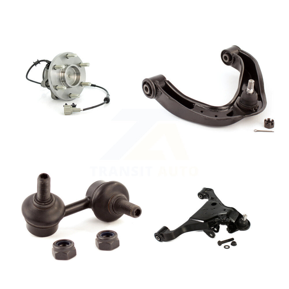 Bearing Lower Upper Control Arm Link Front Right Kit For Nissan Frontier Xterra