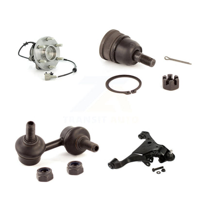 Bearing Lower Control Arm Upper Ball Joint & Link Front Right Kit For Nissan RWD