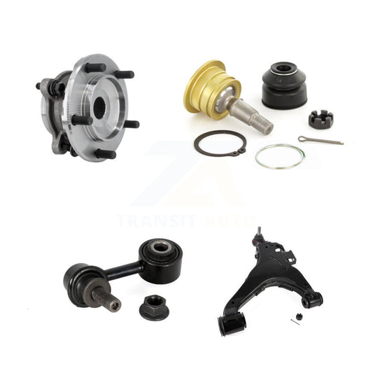 Bearing Lower Control Arm Upper Ball Joint & Link Front Right Kit For Toyota 4WD