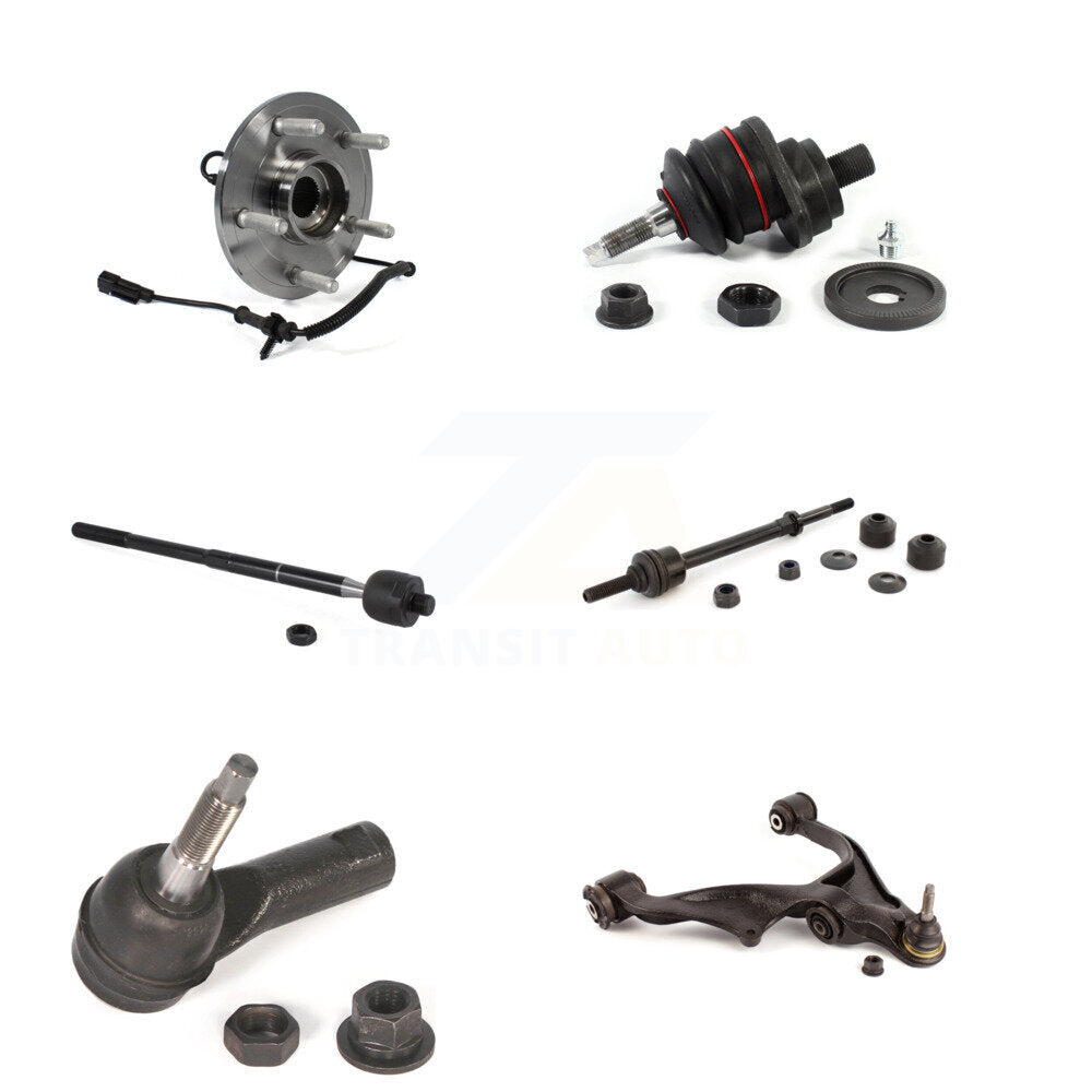 Bearing Lower Control Arm Upper Ball Joint Tie Rod Link Front Right Kit For Ram