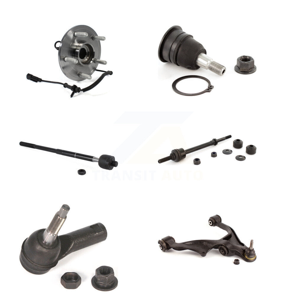 Bearing Lower Control Arm Upper Ball Joint Tie Rod Link Front Right Kit For Ram